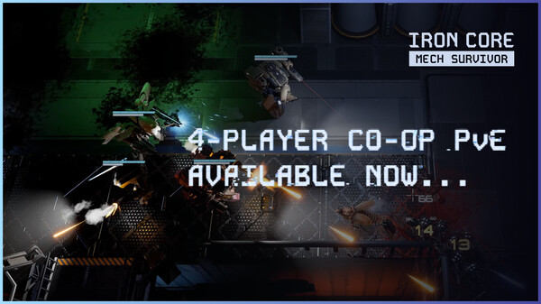 Iron Core: Mech Survivor Multiplayer PvE Release Trailer trailer thumbnail