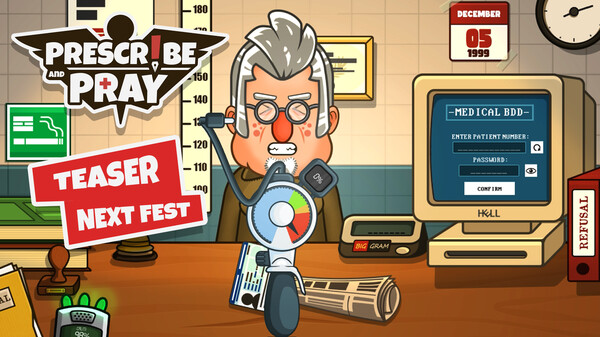 Prescribe and Pray - Teaser Steam Next Fest trailer thumbnail