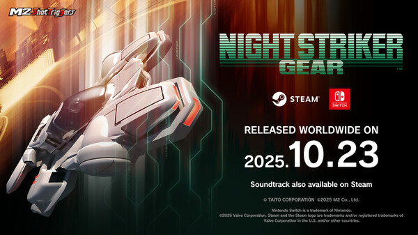 NIGHT STRIKER GEAR - Release Announcement PV trailer thumbnail