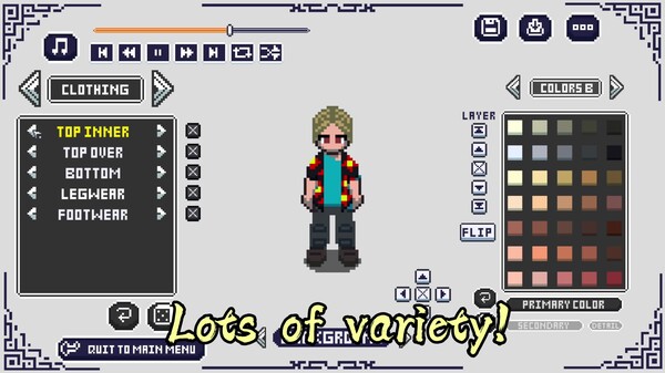 Just A Pixel Character Creator - Trailer trailer thumbnail
