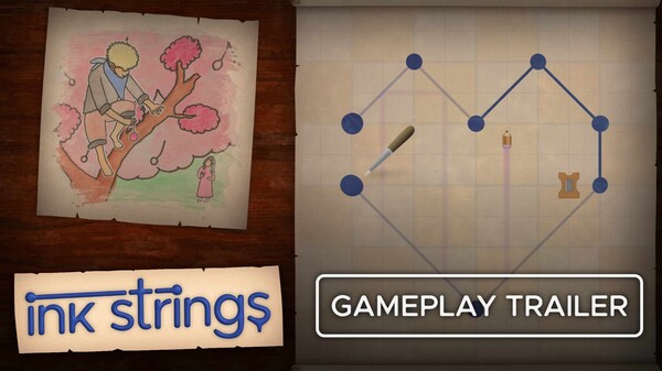 Ink Strings - Gameplay Reveal Trailer trailer thumbnail