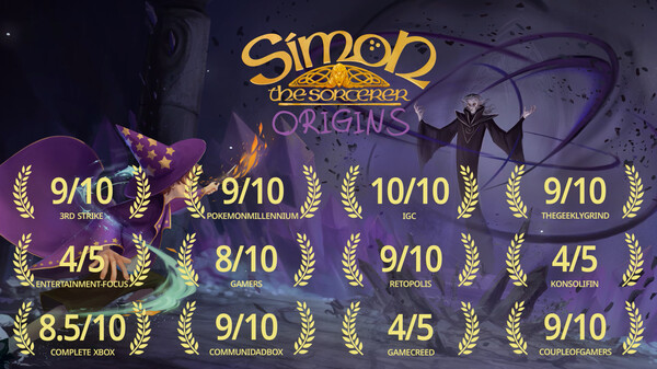 Simon the Sorcerer Origins - Accolades Trailer EN trailer thumbnail