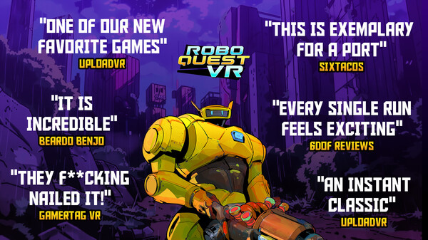 Roboquest VR Launch Trailer trailer thumbnail