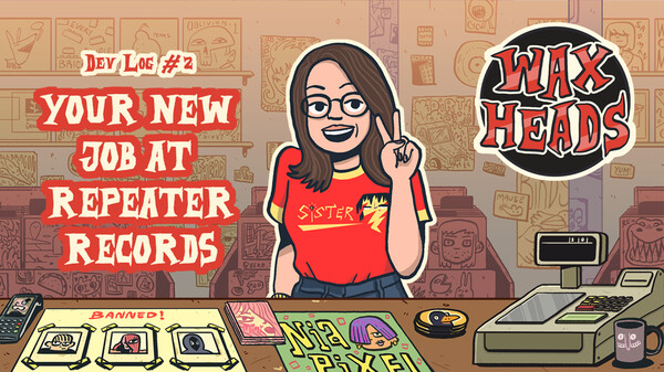 Dev Log #2 Your New Job At Repeater Records trailer thumbnail