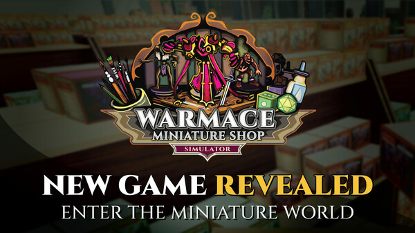 Warmace: Miniature Shop Simulator - Announcement Trailer trailer thumbnail