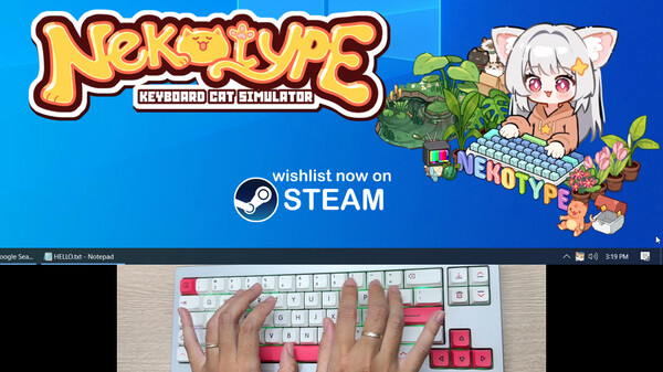 Nekotype - trailer typing trailer thumbnail