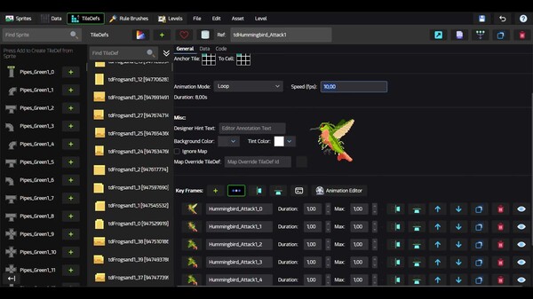 Animations and Sprites trailer thumbnail