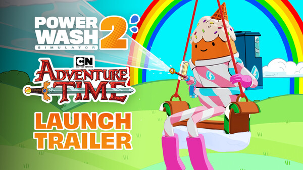 PowerWash Simulator 2 - Adventure Time Pack Launch Trailer trailer thumbnail