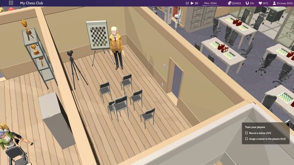 Chess Club Manager Gameplay Trailer trailer thumbnail