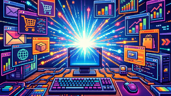 Cart Panic! OS - E-Commerce Tycoon Trailer! trailer thumbnail