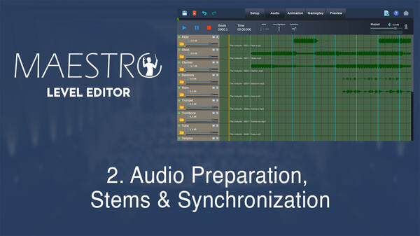 Audio Preparation, Stems & Synchronization | Maestro Level Editor Tutorial #2 trailer thumbnail