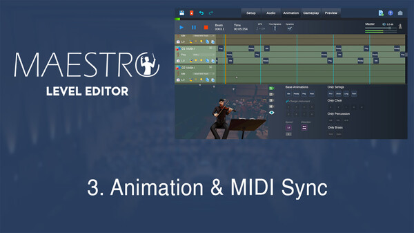 Animation & MIDI Sync | Maestro Level Editor Tutorial #3 trailer thumbnail