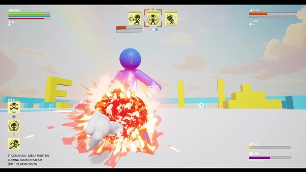 STICKMAN DX : MEGA FIGHTERS (TRAILER) trailer thumbnail