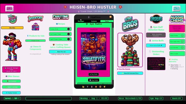 Heisen-Bro Hustler Game Trailer trailer thumbnail