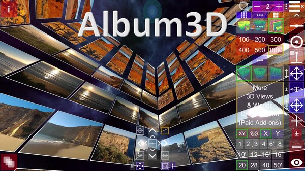 Album3D - Game-like Photo Experience - Cylinder and Rectangle Views trailer thumbnail