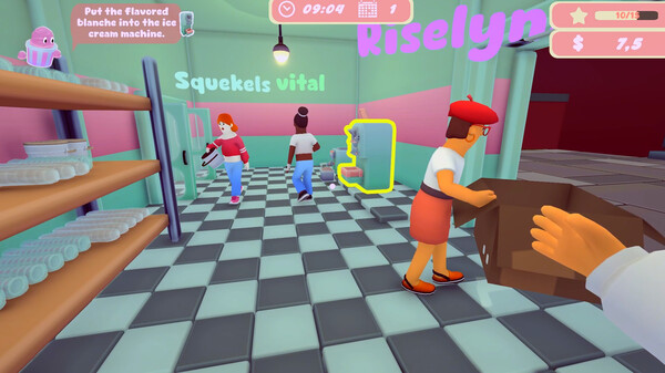 Ice Cream Together: A Cozy Parlor Simulator Gameplay Short trailer thumbnail