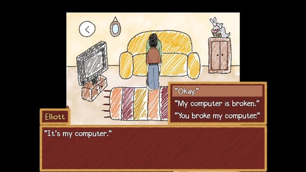 a dialogue and choice heavy game trailer thumbnail