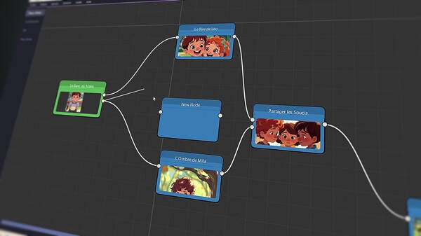 Visual Novel Nodal Editor - Mini Teaser trailer thumbnail