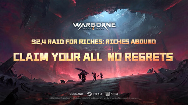 Warborne | Season 2.4 Raid for Riches is Now Live! A Game of Strategy, a Clash of Fate! trailer thumbnail