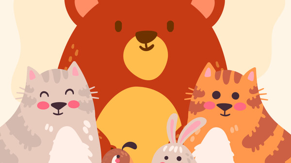 Animals painting short movie trailer thumbnail