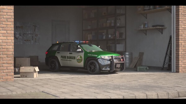  Sheriff Park Ranger trailer thumbnail