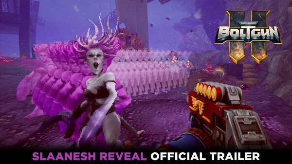 Warhammer 40,000: Boltgun 2 - Slaanesh Reveal - Official Trailer trailer thumbnail