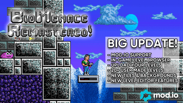 BioMenace Remastered - mod.io update trailer trailer thumbnail