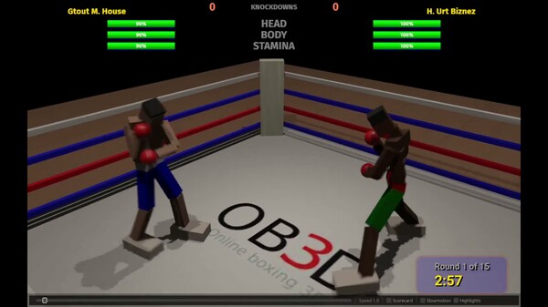 Online Boxing 3D gameplay trailer thumbnail