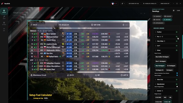 Racelink UI demonstration trailer thumbnail