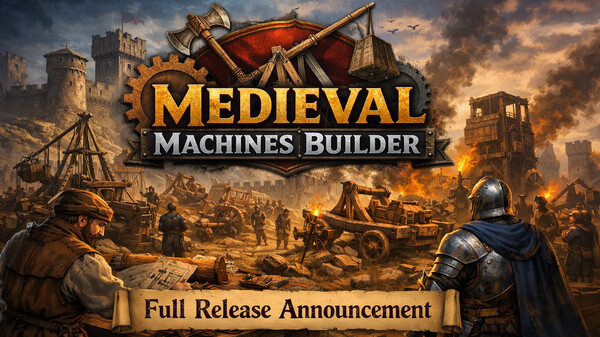Medieval Machines Builder - Full Release Announcement trailer thumbnail