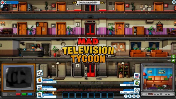 Mad Television Tycoon - Early Access Trailer trailer thumbnail