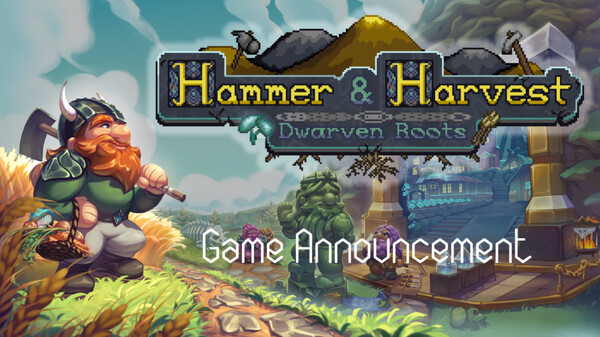 Hammer & Harvest: Dwarven Roots | A Dwarf Farm Sim | Official Reveal Teaser trailer thumbnail