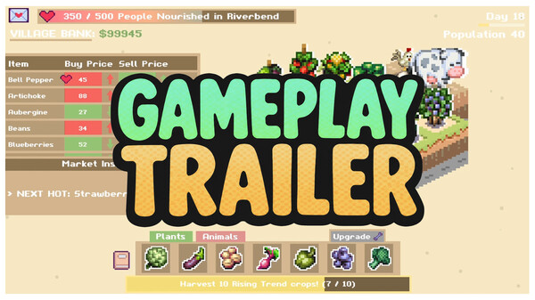 Gameplay Trailer (Harvest) trailer thumbnail