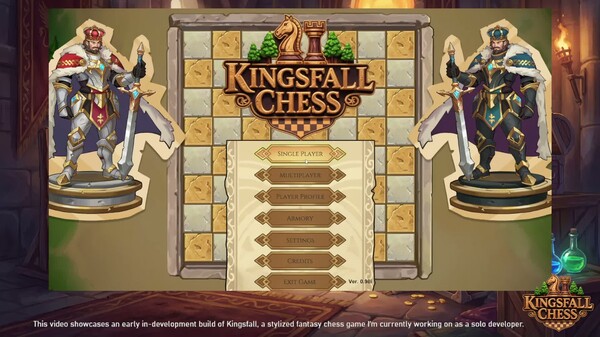 Kingsfall 2.5D Preview trailer thumbnail