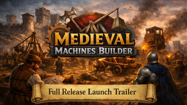 Medieval Machines Builder - Full Release Launch Trailer trailer thumbnail