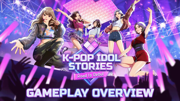 K-pop Idol Stories: Road to Debut | Gameplay Overview Trailer trailer thumbnail