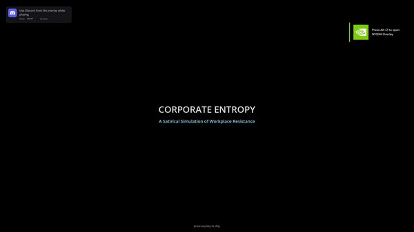 Corporate Entropy - Gameplay Trailer trailer thumbnail