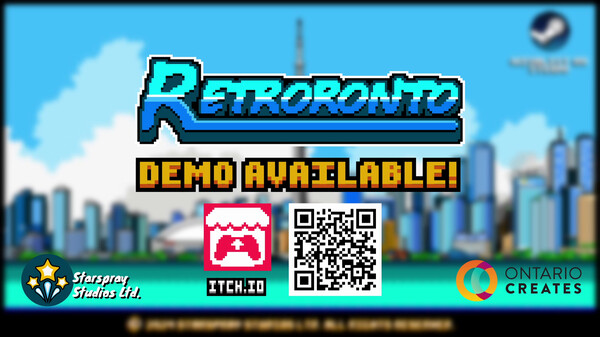 Retroronto Trailer - Itch.io Demo trailer thumbnail