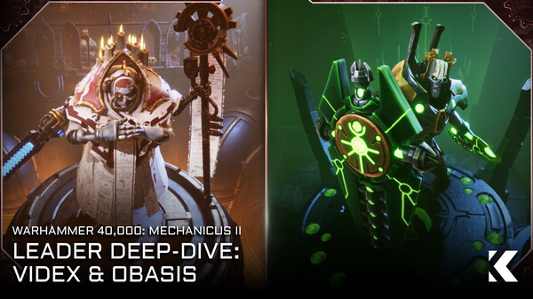 Warhammer 40,000: Mechanicus II Leader Deep-dive – Videx & Obasis trailer thumbnail