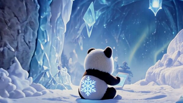 Winter Panda in Snow Cave trailer thumbnail