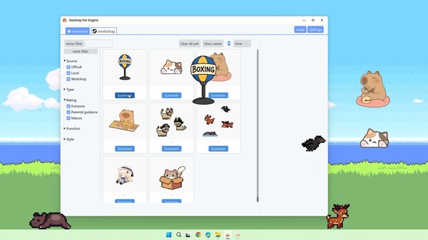 Desktop Pet Engine trailer thumbnail