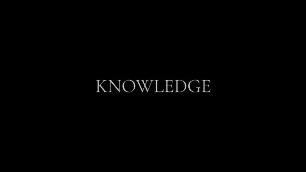 Knowledge — Announcement Trailer trailer thumbnail