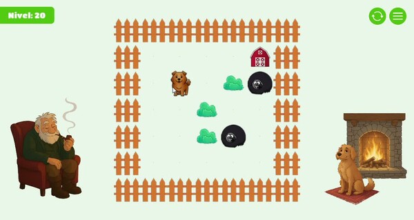 3 Sheep Puzzle Black trailer thumbnail