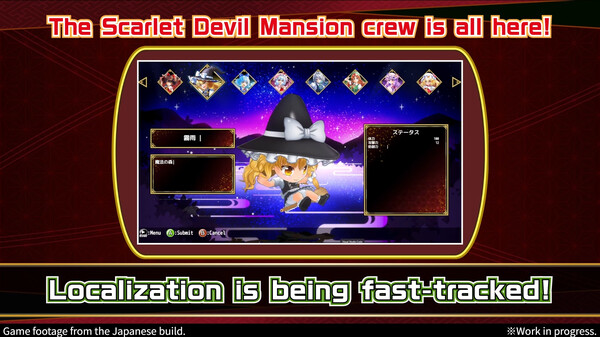 Gensokyo Survivors: Return of the Scarlet Devil trailer thumbnail