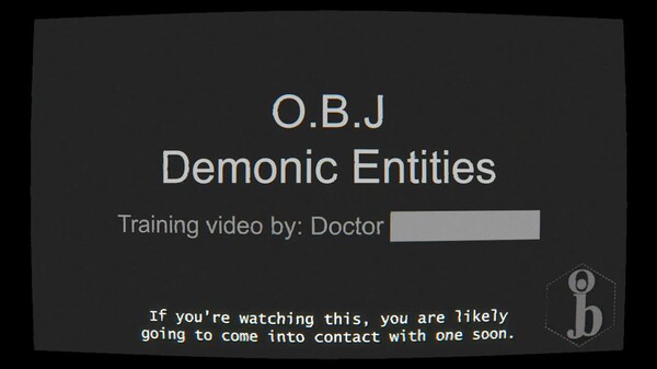 O.B.J Demonic Entity Training video trailer thumbnail