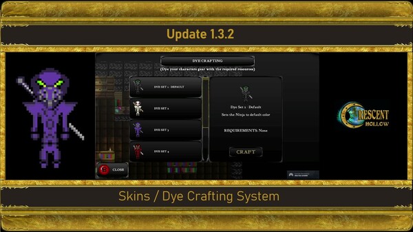 Update 1.3.2 - Skins / Dye Crafting System trailer thumbnail