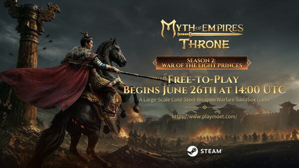 Myth of Empires: Throne | Season 2 Official Trailer - War of the Eight Princes trailer thumbnail