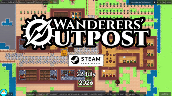Wanderers' Outpost Early Access Trailer trailer thumbnail