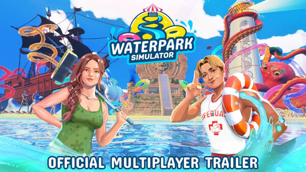 Waterpark Simulator | Multiplayer Trailer trailer thumbnail