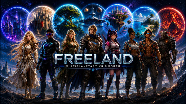 Freeland - Multiplanetary VR MMORPG trailer thumbnail